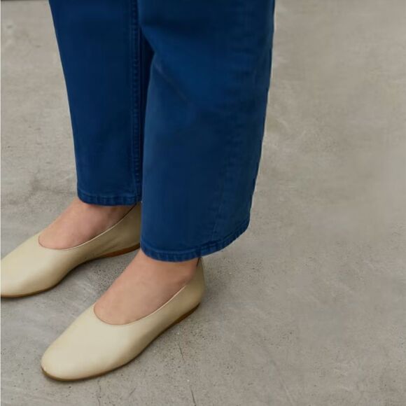 New Everlane The Italian Leather Day Glove Cream Size 8.5 - Picture 2 of 15